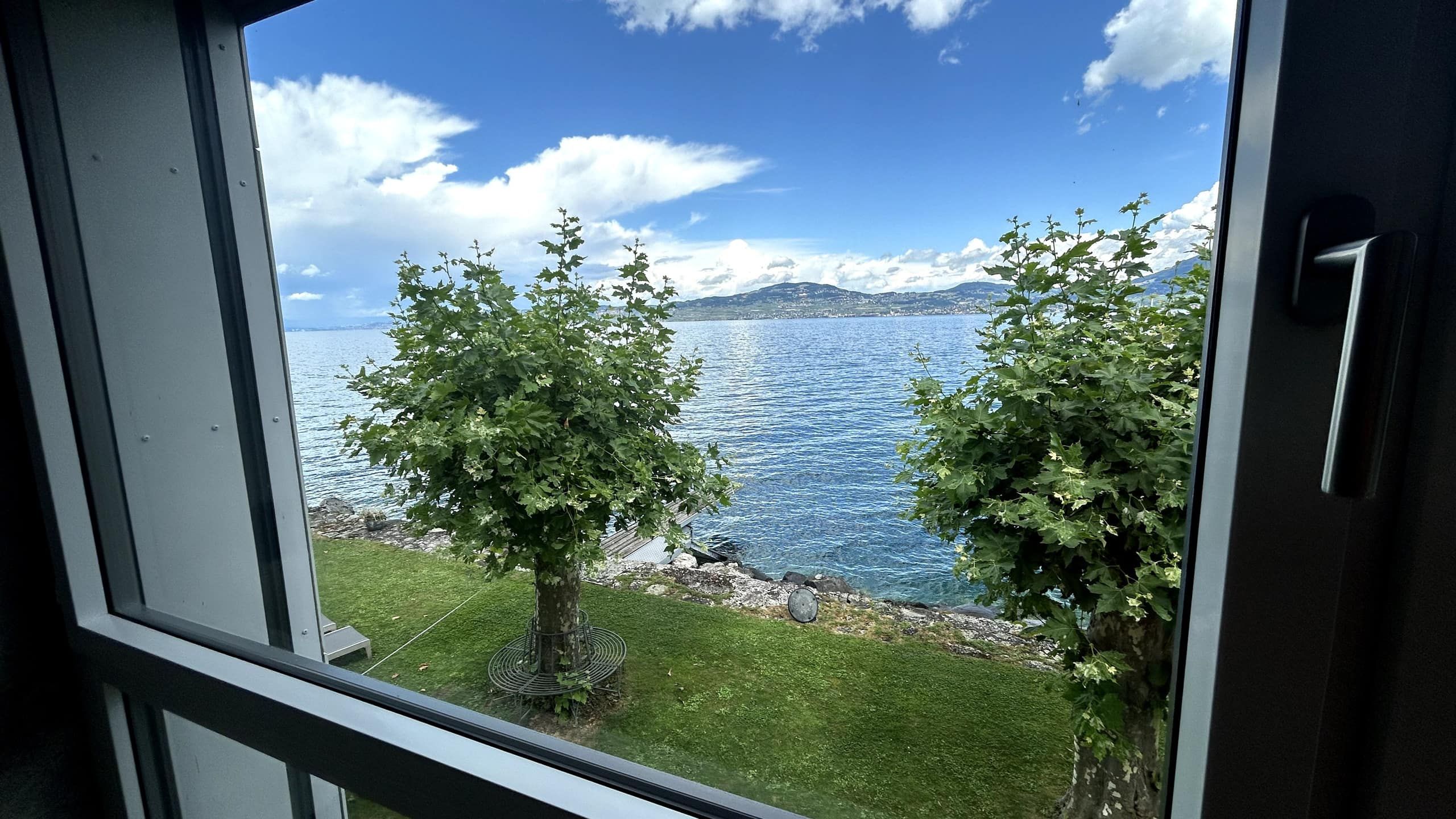 Lake view from the window
