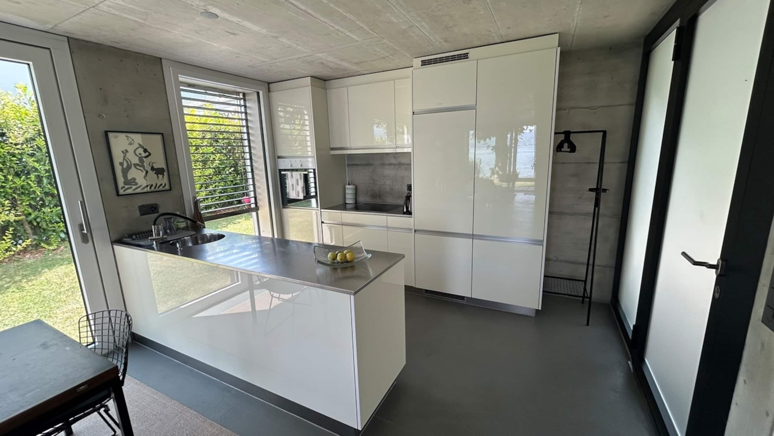 Extérieur de l'appartement au Bouveret