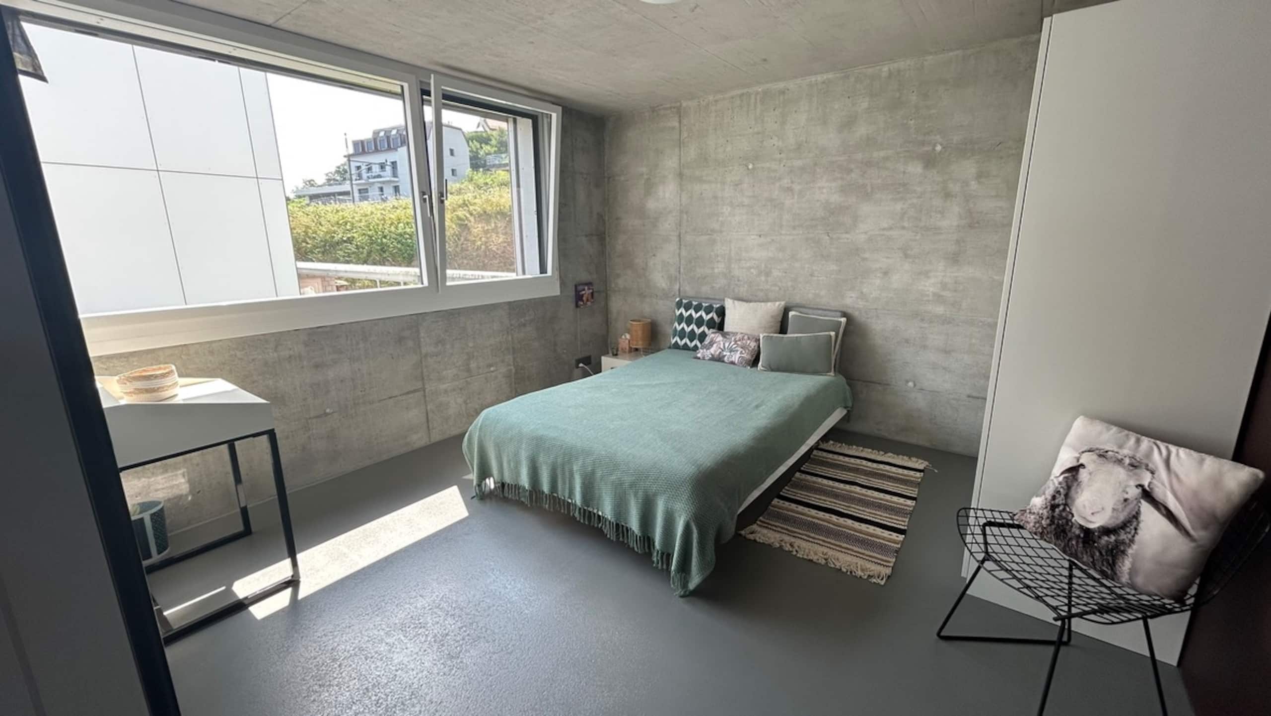 Chambre principale de l'appartement